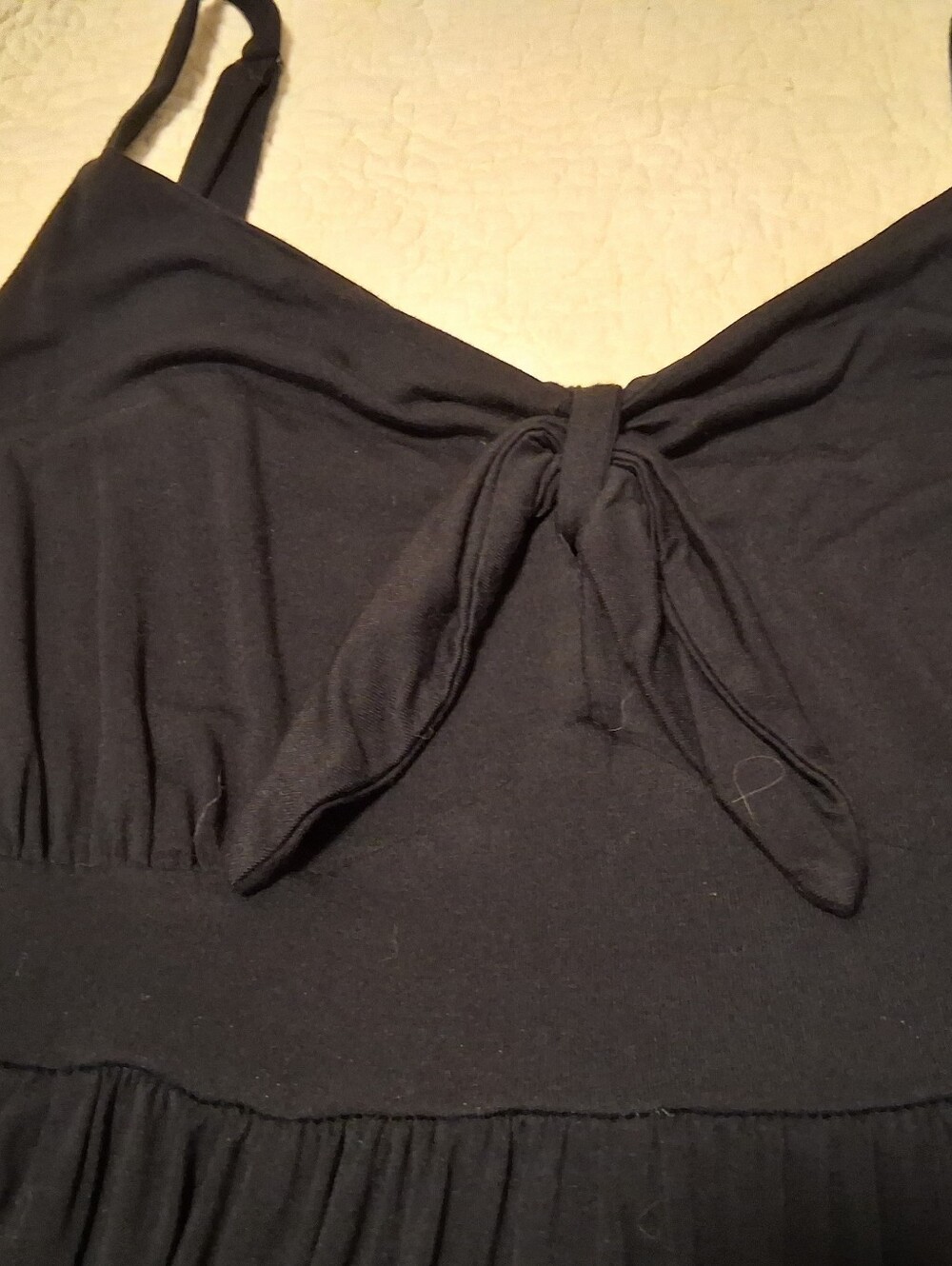 Women's Torrid Black Spaghetti Strap Swing Dress - Picture 3 of 6